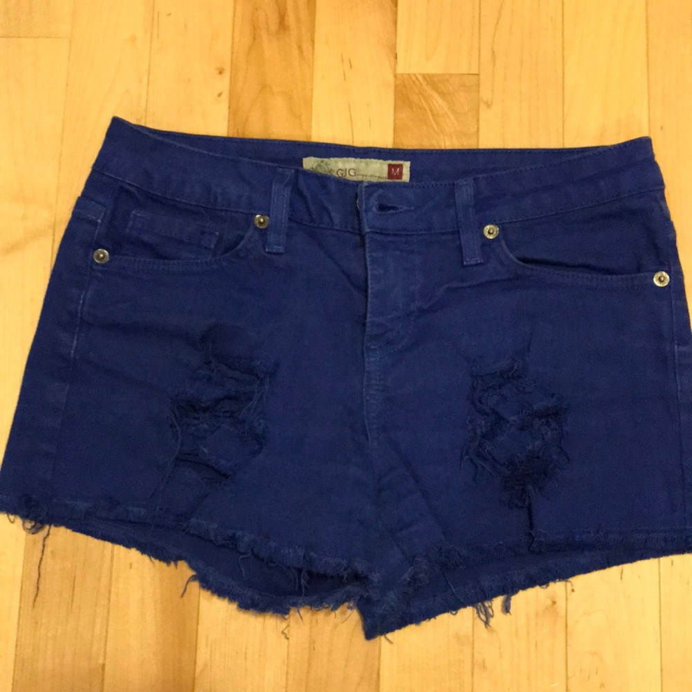 Blue jean short good condition size M (25/26)